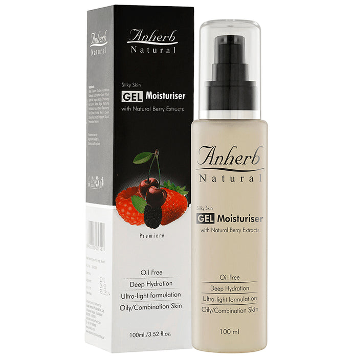 Anherb Natural Silky Skin Gel Moisturiser - Classic Derma