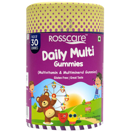 Rosscare Daily Multi Gummies Lemon & Strawberry - Classic Derma