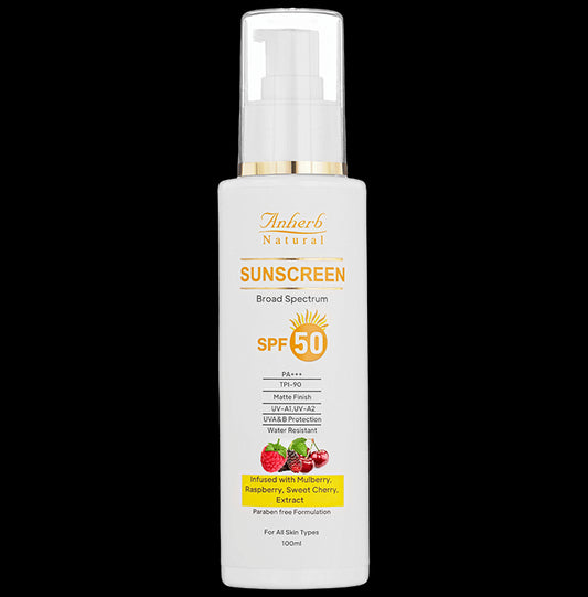 Anherb Natural Sunscreen Cream SPF 50 - Classic Derma