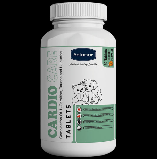 Aniamor Cardio Care Tablet Chicken Flavour - Classic Derma