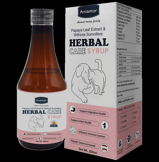 Aniamor Herbal Care Syrup Chicken Flavour - Classic Derma