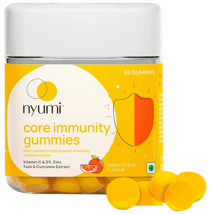 Nyumi Core Immunity Gummies Tangy Citrus - Classic Derma
