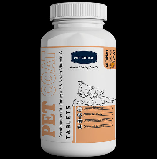 Aniamor Pet Coat Tablet Chicken Flavour - Classic Derma