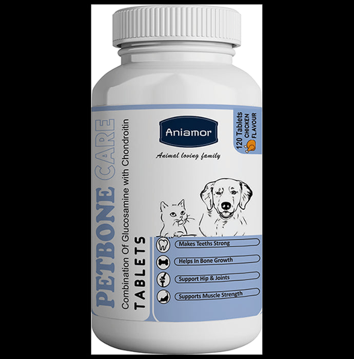 Aniamor Petbone Care Tablet Chicken Flavour - Classic Derma