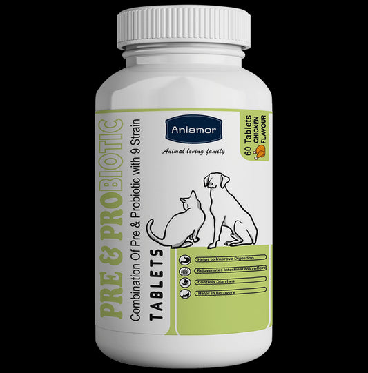 Aniamor Pre & Probiotic Tablet Chicken Flavour - Classic Derma