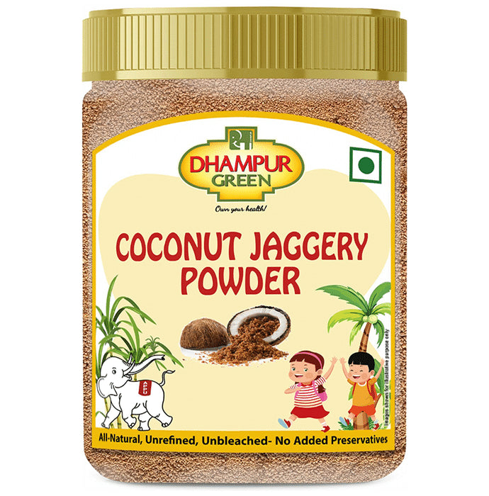Dhampur Green Coconut Jaggery Powder - Classic Derma