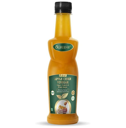 Ogreeny Apple Cider Vinegar with the Mother Ginger, Turmeric & Honey - Classic Derma