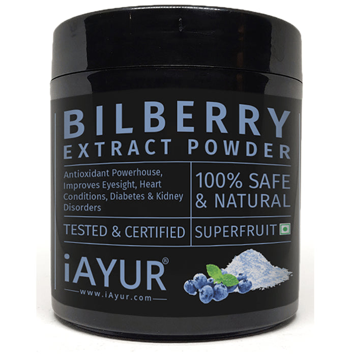 iAYUR Bilberry Extract Powder - Classic Derma