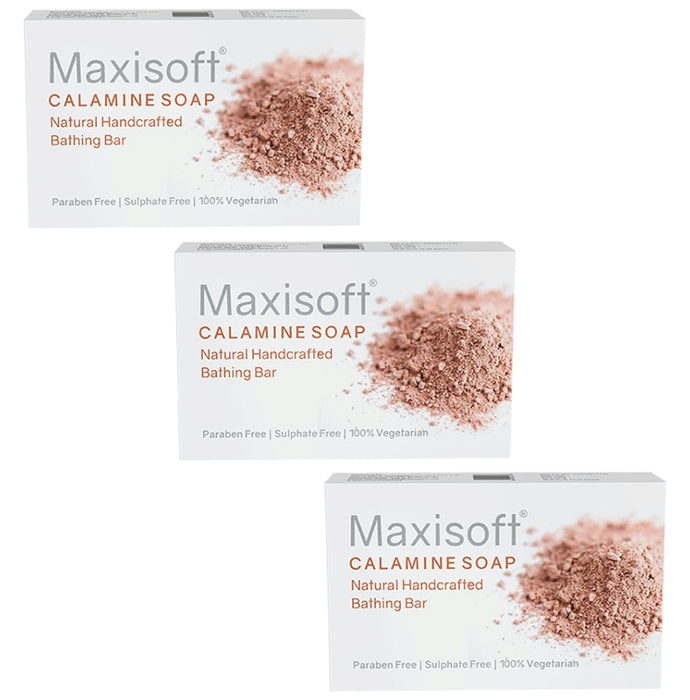 Maxisoft Calamine Soap (75gm Each) - Classic Derma