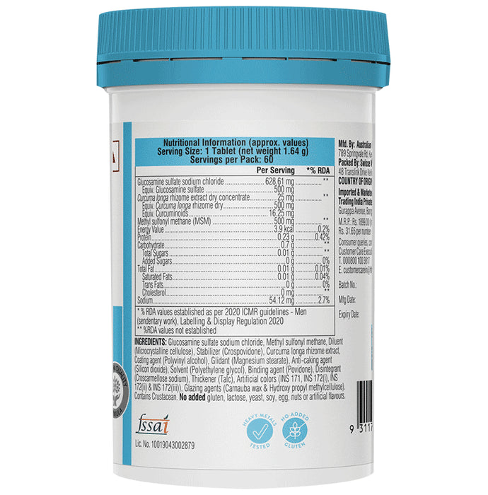 Swisse Ultiboost Glucosamine Sulfate+ Tablet