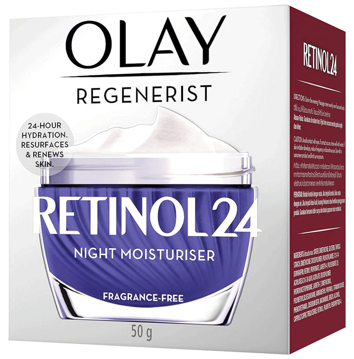 Olay Regenerist Retinol 24 Night Moisturiser Fragrance Free - Classic Derma