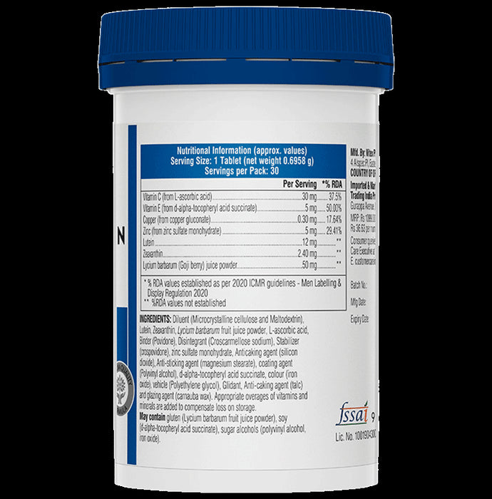 Swisse Ultiboost Lutein & Zeaxanthin Eye Health + Tablet