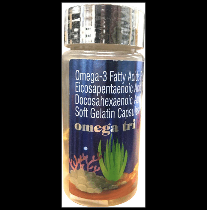 Omega tri Soft Gelatin Capsule - Classic Derma