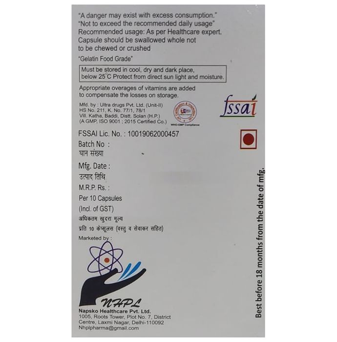 Omega-Plus 9G Softgel Capsule