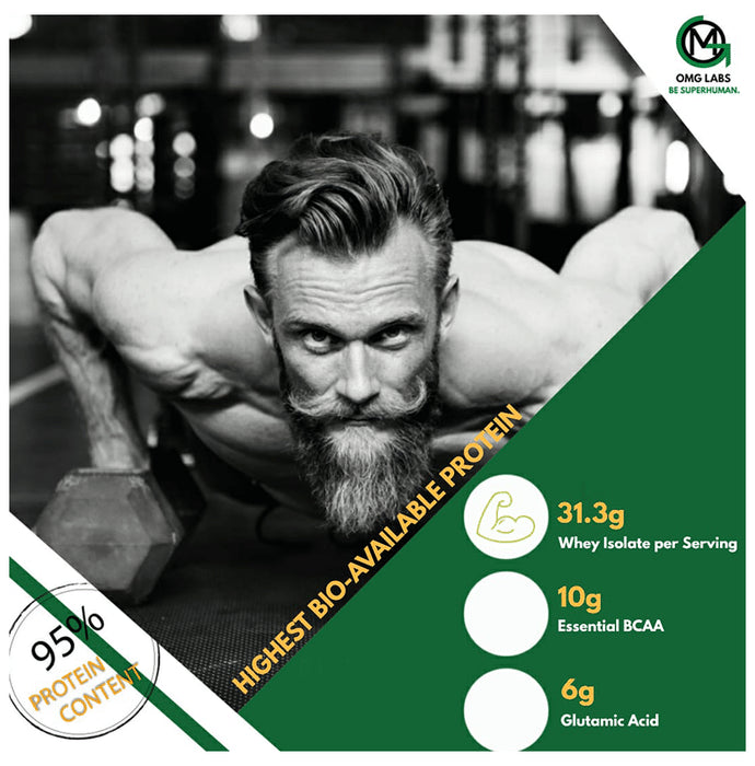 OMG Labs Whey Alpha Protein Isolate Mango