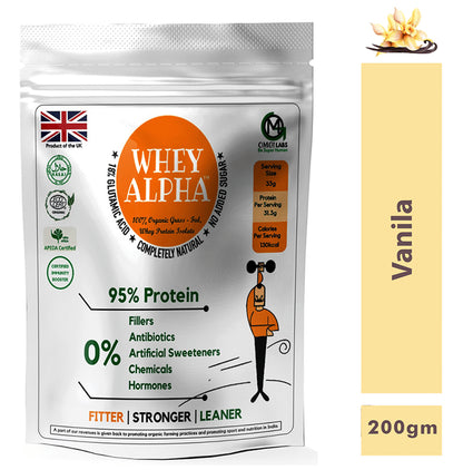 OMG Labs Whey Alpha Protein Isolate Vanilla