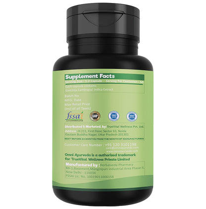 Omni Ayurveda Garcinia Combogia Capsule (60 Each)