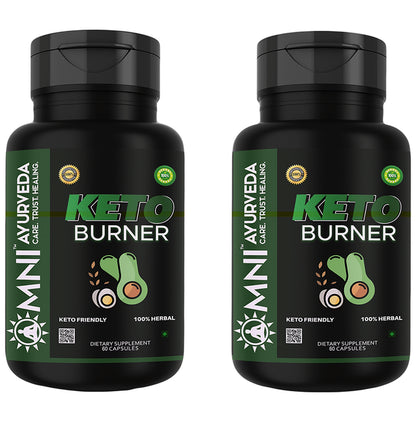 Omni Ayurveda Keto Burner Capsule (60 Each) - Classic Derma