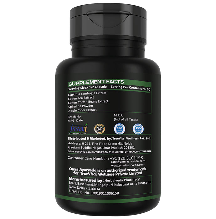 Omni Ayurveda Keto Burner Capsule (60 Each)