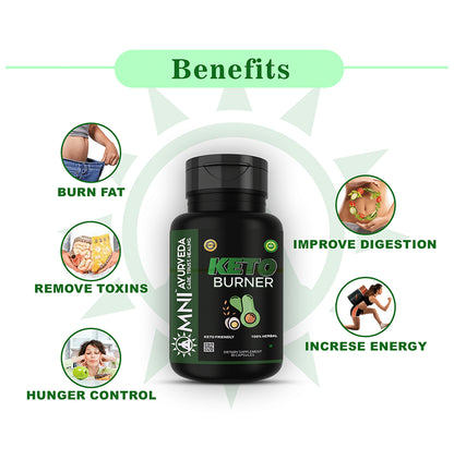 Omni Ayurveda Keto Burner Capsule (60 Each)