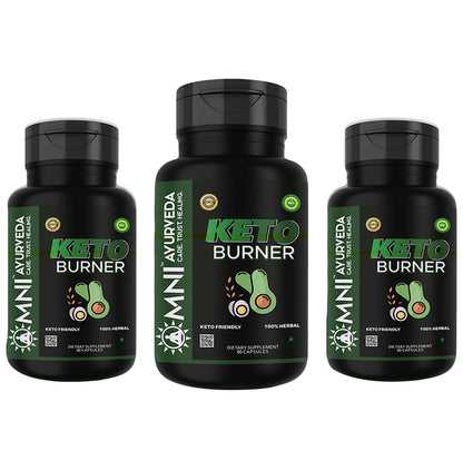 Omni Ayurveda Keto Burner Capsule (60 Each) - Classic Derma