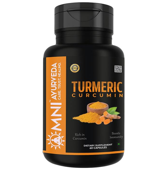 Omni Ayurveda Turmeric Curcumin Capsule - Classic Derma