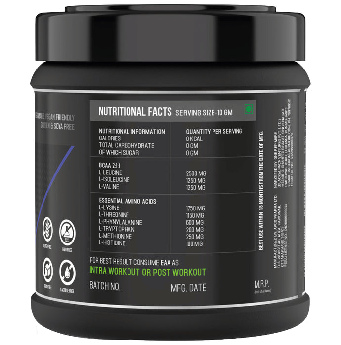 One Rep More EAA Powder Blueberry