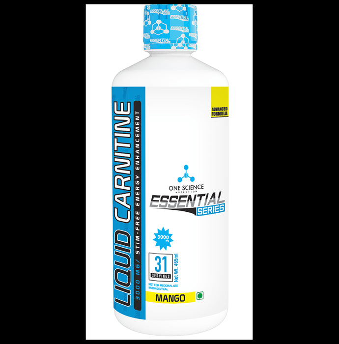 One Science Nutrition Essential Series Carnitine 3000mg Liquid Mango - Classic Derma