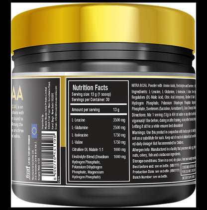 One Science Nutrition Nitra Fermented BCAA Powder Green Apple