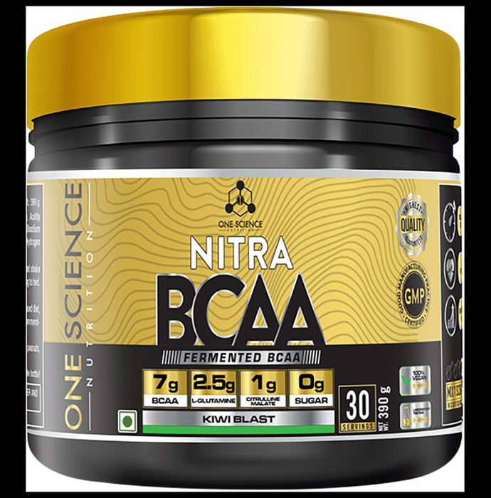 One Science Nutrition Nitra Fermented BCAA Powder Kiwi Blast - Classic Derma