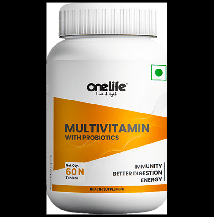 OneLife Multivitamin with Probiotics Tablet - Classic Derma