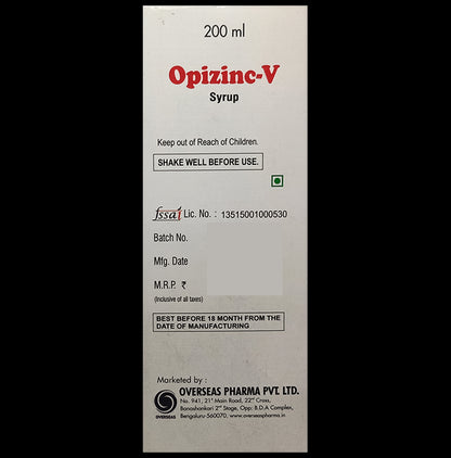 Opizinc-V Syrup