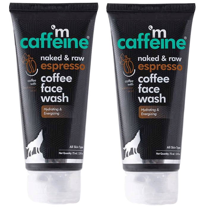 mCaffeine Naked & Raw Espresso Coffee Face Wash - Classic Derma