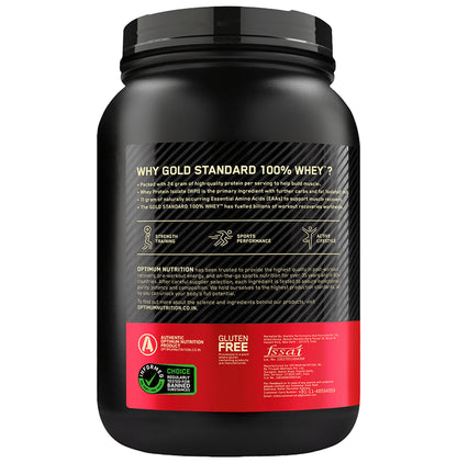 Optimum Nutrition (ON) Gold Standard 100% Whey Protein | For Muscle Recovery | No Added Sugar | Flavour Alphonso Mango