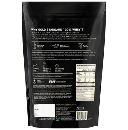 Optimum Nutrition (ON) Gold Standard 100% Whey Protein | For Muscle Recovery | No Added Sugar | Flavour Powder Vanilla Icecream