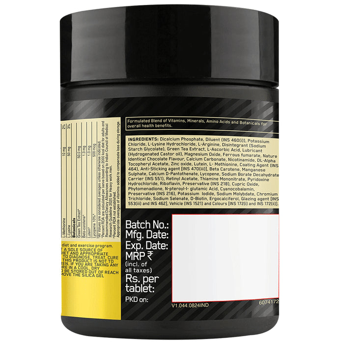 Optimum Nutrition (ON) Multivitamin Tablet For Men