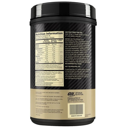 Optimum Nutrition Gold Standard 100% Plant Protein Powder Double Rich Chocolate