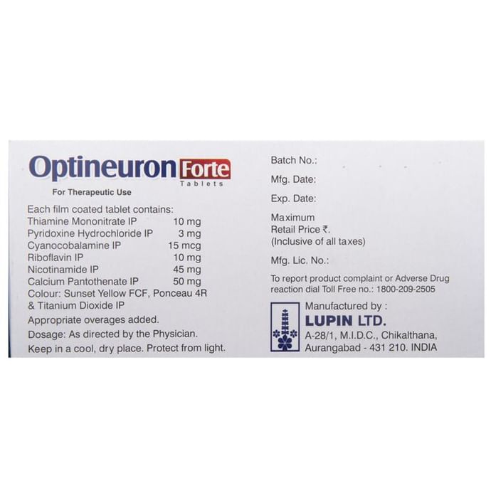 Optineuron Forte Tablet