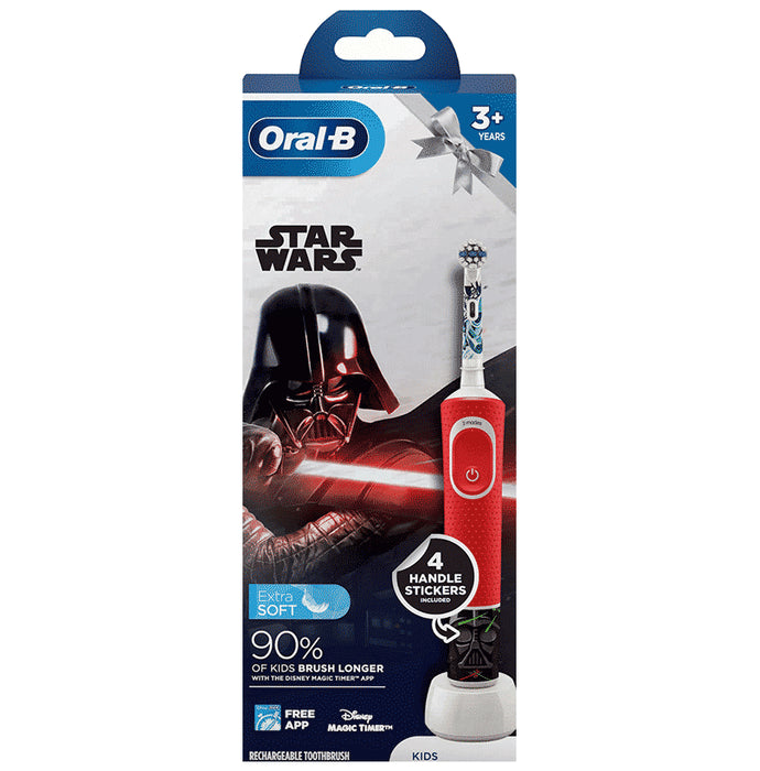 Oral-B Kids Electric Rechargeable Toothbrush (for 3+ Years) Star Wars - Classic Derma