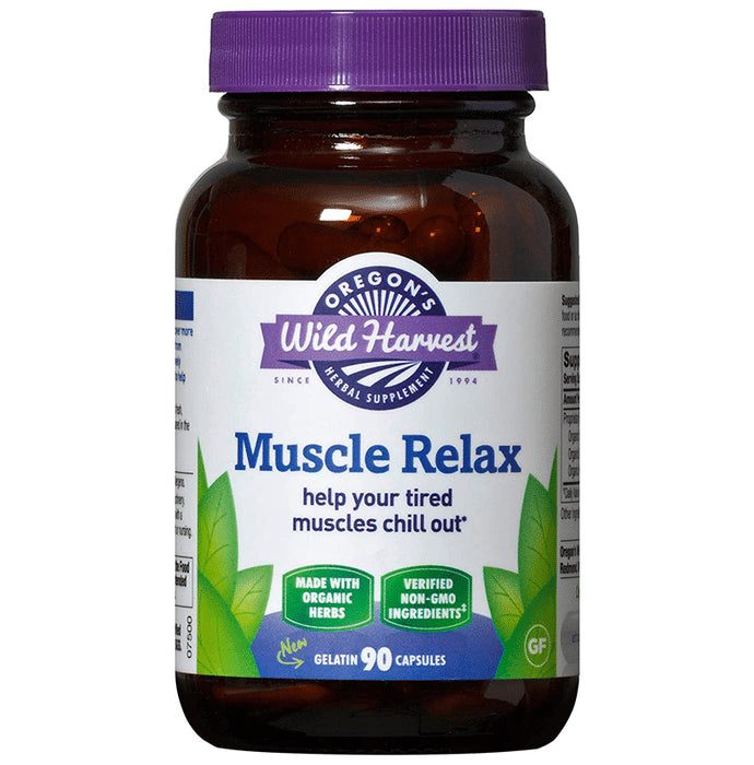 Oregon's Wild Harvest Muscle Relax Gelatin Capsule - Classic Derma
