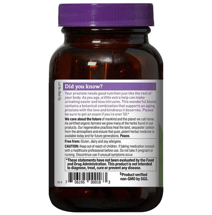 Oregon's Wild Harvest Saw Palmetto Pygeum Gelatin Capsule