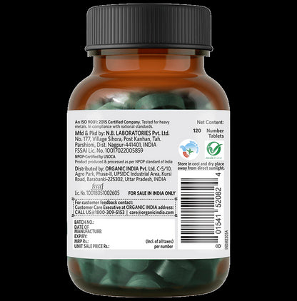 Organic India Spirulina Tablet