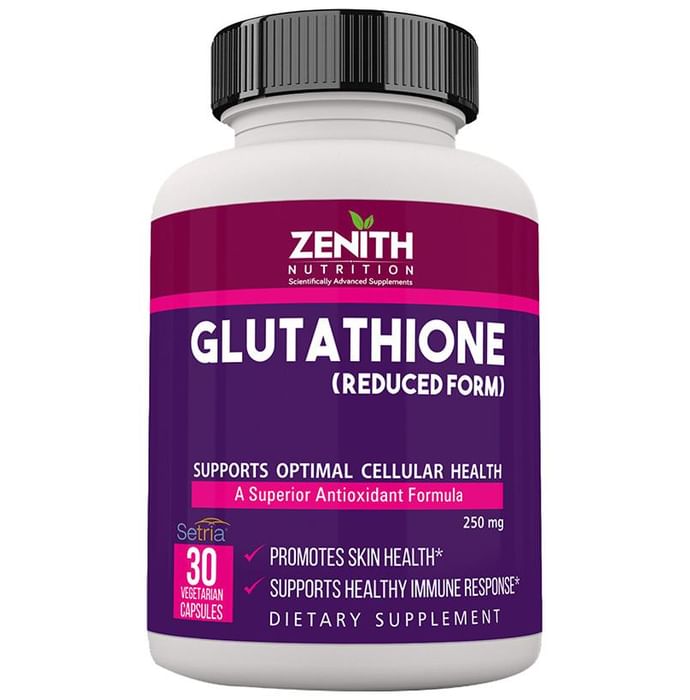 Zenith Nutrition Glutathione 250mg Capsule - Classic Derma