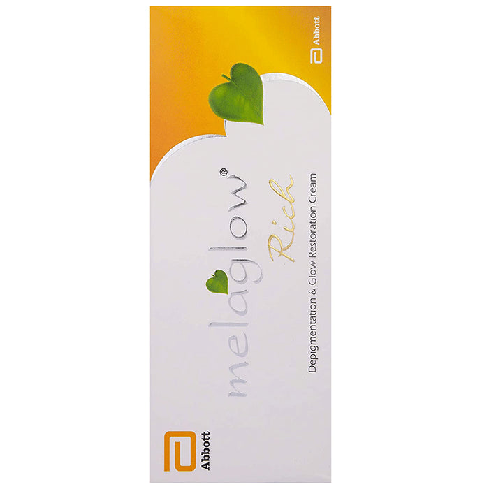 Melaglow Rich Depigmentation & Glow Restoration Cream | Skin Brightening and Lightening Face Care Product - Classic Derma