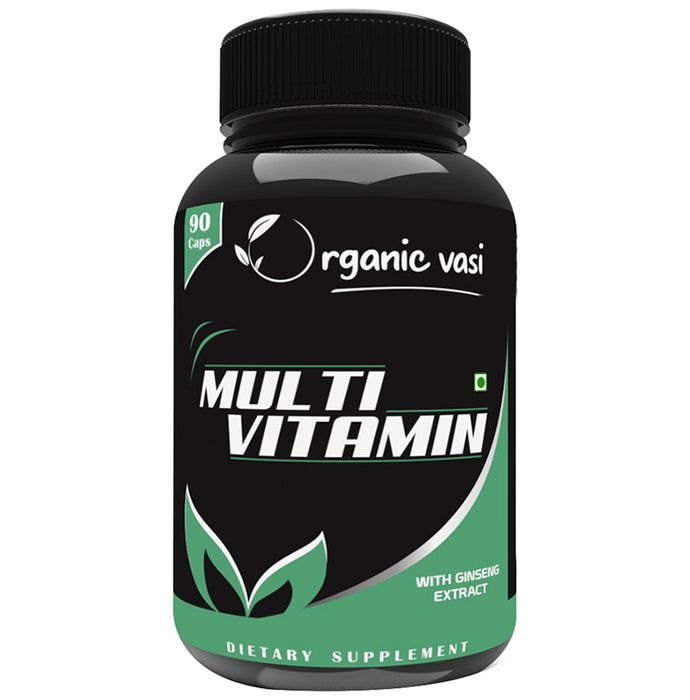 Organic Vasi Multi Vitamin with Ginseng Extract Capsule - Classic Derma