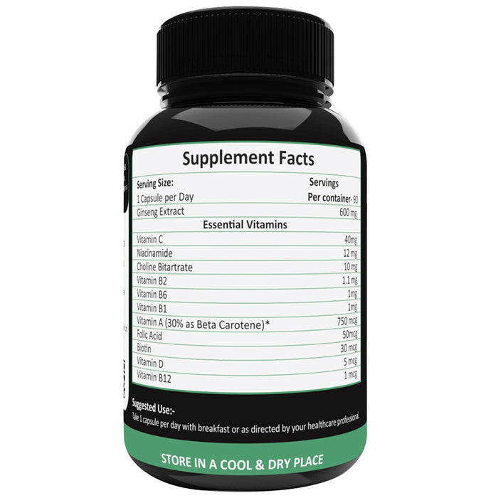 Organic Vasi Multi Vitamin with Ginseng Extract Capsule