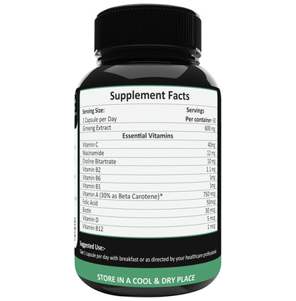 Organic Vasi Multi Vitamin with Ginseng Extract Capsule