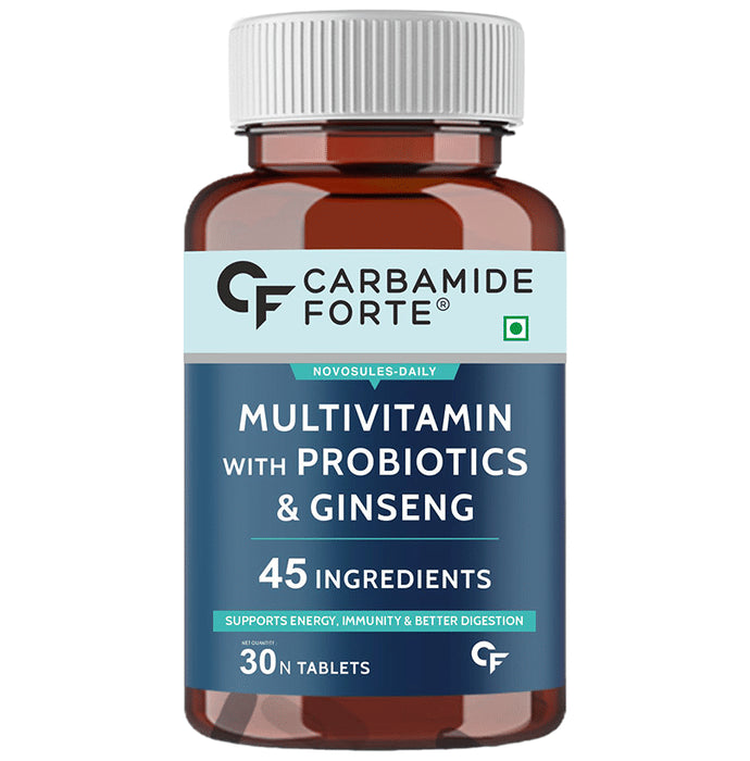 Carbamide Forte Multivitamins with Probiotics Vegetarian Tablet - Classic Derma