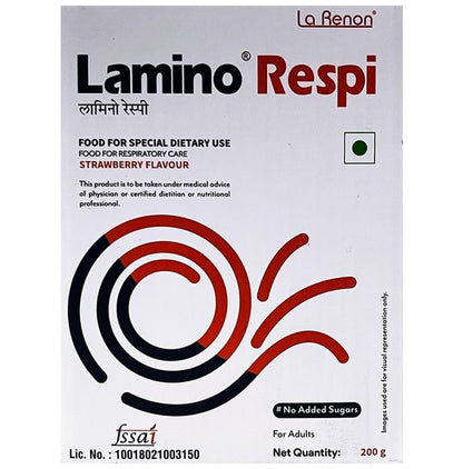Lamino Respi Powder | Food Supplement for Respiratory Care | Flavour Strawberry - Classic Derma