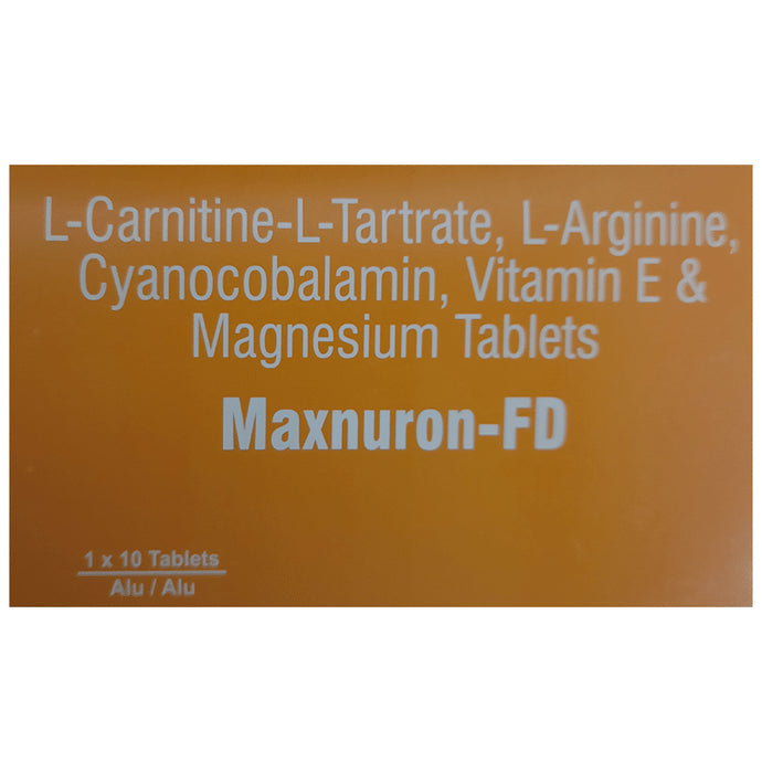 Maxnuron-FD Tablet | with Vitamins & Minerals | Provides Antioxidant Support - Classic Derma